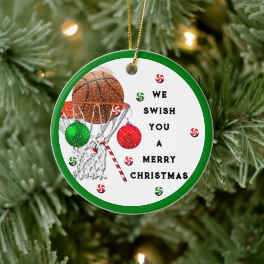 Basketball 2023 Keepomwille Ceramic Ornament (Boom)