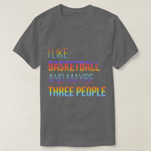 Basketball (25) t-shirt (Design voorkant)