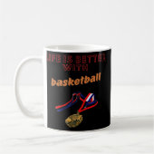 Basketball (2) koffiemok (Links)