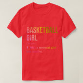 Basketball (2) t-shirt (Design voorkant)