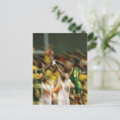 Basketball 3 briefkaart (Staand voorkant)
