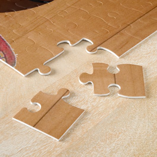 Basketball - 3D-effect Legpuzzel (Zijkant)