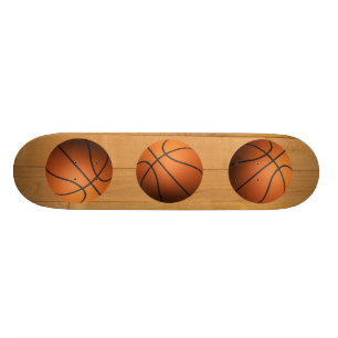 Basketball - 3D-effect Skateboard