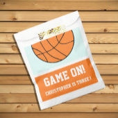 Basketball 3rd Birthday Bedankzakje