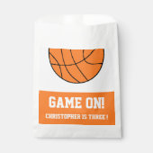 Basketball 3rd Birthday Bedankzakje (Voorkant)