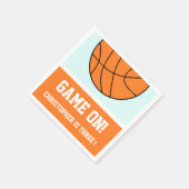 Basketball 3rd Birthday Servet (Hoek)