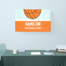Basketball 3rd Birthday Spandoek