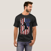 Basketball, 4 juli, Verenigde Staten Amerikaanse T-shirt (Voorkant volledig)