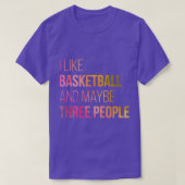 Basketball (4) t-shirt (Design voorkant)
