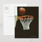 Basketball 5 briefkaart (Voorkant / Achterkant)