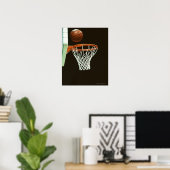Basketball 5 poster (Thuiskantoor)