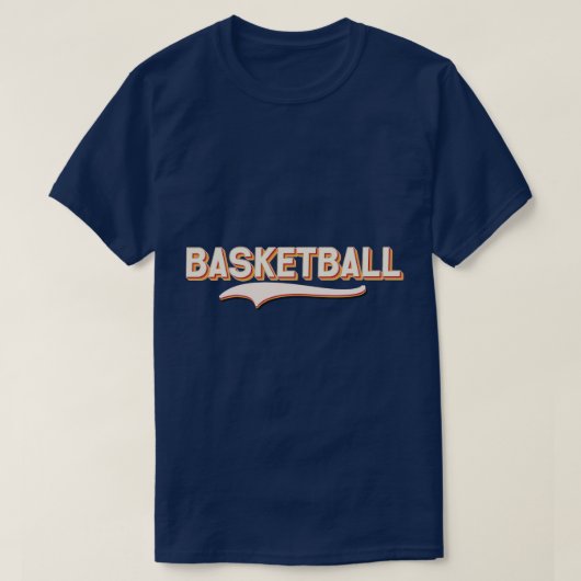 Basketball (5) t-shirt (Design voorkant)