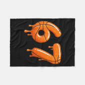 Basketball 67 Meme Funny Cool Slam Dunk For Boys K Fleece Deken (Voorkant (Horizontaal))