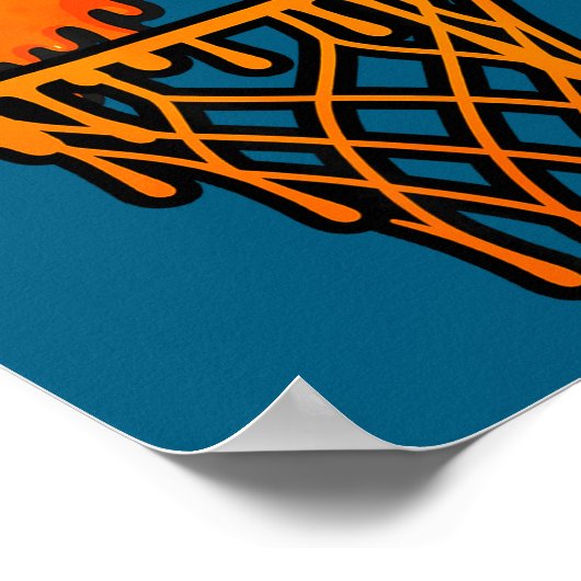 Basketball 67 Meme Funny Six Seven Gen Alpha Drip  Poster (Hoek)