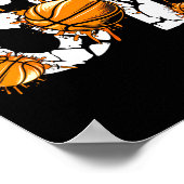 Basketball 67 Six Seven 6 7 Kids Funny Gen Alpha M Poster (Hoek)