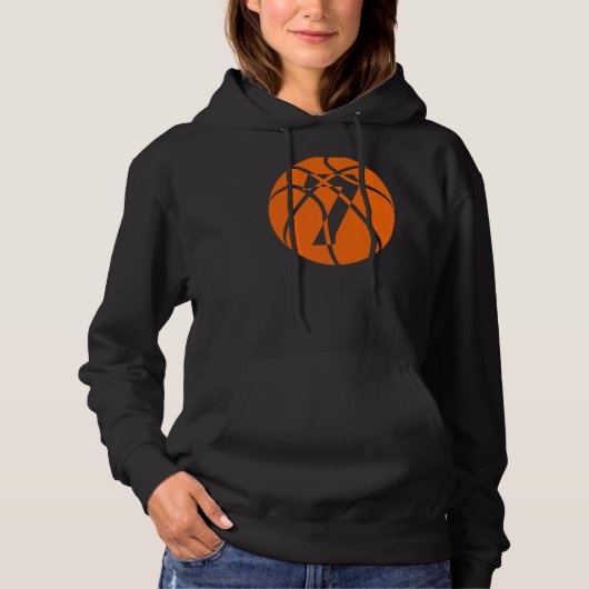 Basketball 7 jaar oude marthday spelers team Manne Hoodie (Voorkant)