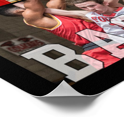 Basketball 7 Photo Collage Poster (Hoek)