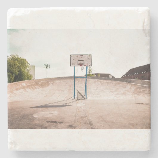 Basketball 85 stenen onderzetter (Voorkant)