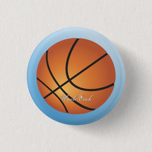 Basketball Afbeelding Ongelooflijk budget speciaal Ronde Button 3,2 Cm (Voorkant)