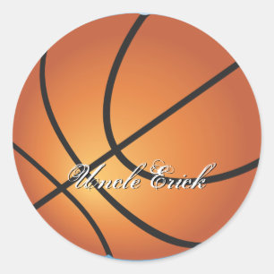 Basketball Afbeelding Ongelooflijk budget speciaal Ronde Sticker