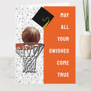 Basketball Afstuderen Card Kaart