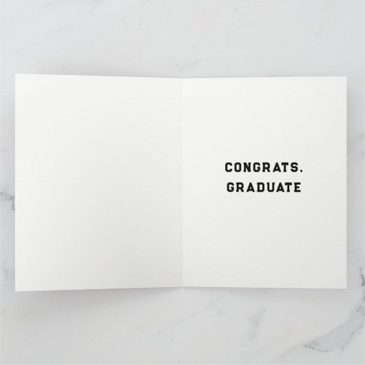 Basketball Afstuderen Card Kaart (Binnen)