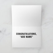 Basketball Afstuderen Card Kaart (Binnen)