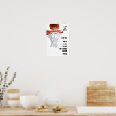 Basketball Afstuderen Poster (Keuken)