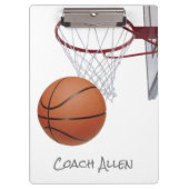 Basketball and Hoop Klembord (Voorkant)