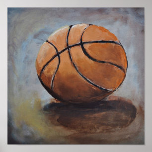 BasketBall Art-afdrukken Poster