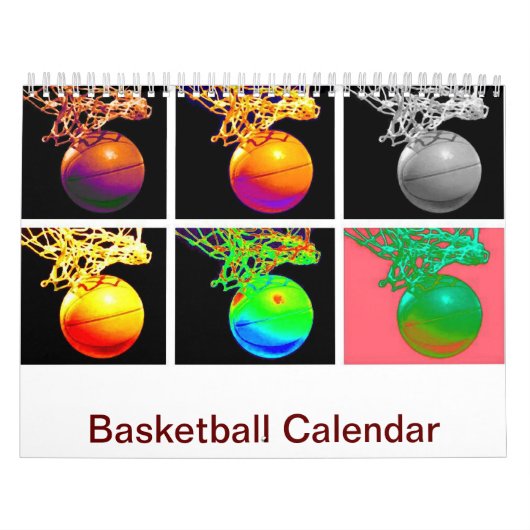 Basketball Art Kalender (Hoes)