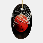 Basketball Art Keramisch Ornament (Rechts)