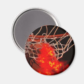 Basketball Art Magneet (Voorkant / Achterkant)