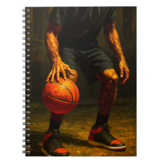 Basketball Art Notebook - Sports Design Journal Notitieboek