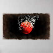 Basketball Art Poster (Voorkant)