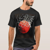 Basketball Art T-shirt (Voorkant)