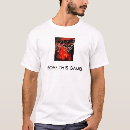 Basketball Art T-shirt (Voorkant)