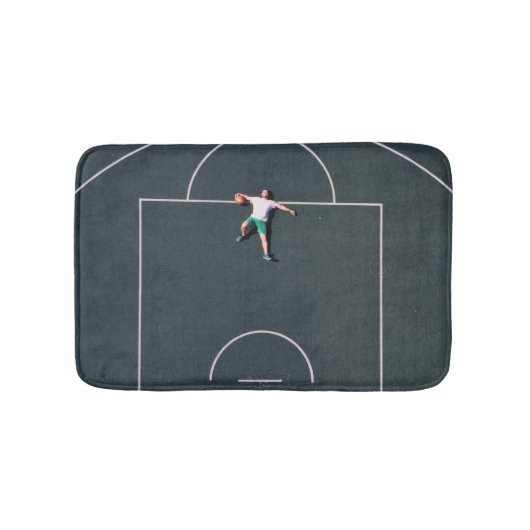 Basketball Artwork Badmat (Voorkant)
