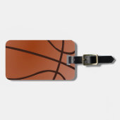 Basketball Artwork Bagagelabel (Voorkant horizontaal)