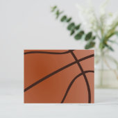 Basketball Artwork Briefkaart (Staand voorkant)