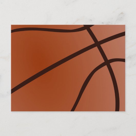 Basketball Artwork Briefkaart (Voorkant)