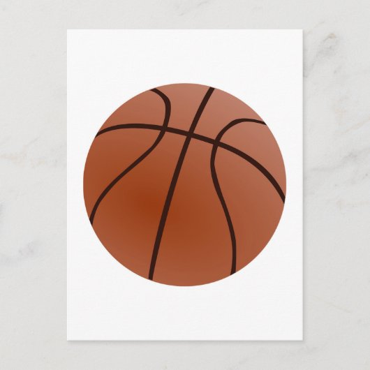 Basketball Artwork Briefkaart (Voorkant)