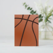 Basketball Artwork Briefkaart (Staand voorkant)