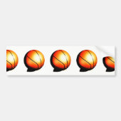 Basketball Artwork Bumpersticker (Voorkant)