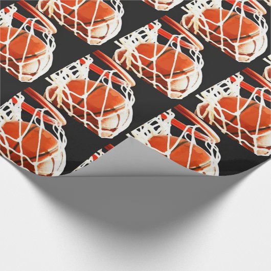 Basketball Artwork Cadeaupapier (Hoek)