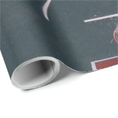 Basketball Artwork Cadeaupapier (Rol Hoek)