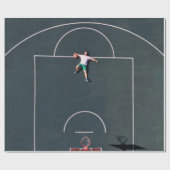 Basketball Artwork Cadeaupapier (Vlak)