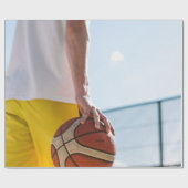 Basketball Artwork Cadeaupapier (Vlak)