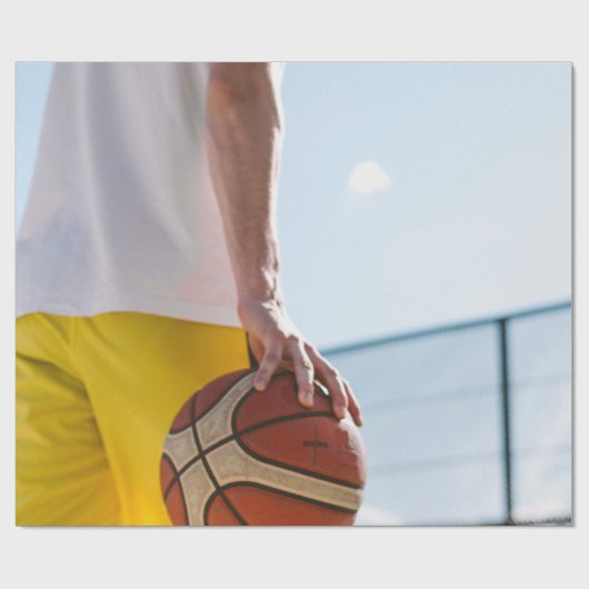 Basketball Artwork Cadeaupapier (Vlak)