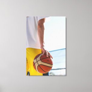 Basketball Artwork Canvas Afdruk